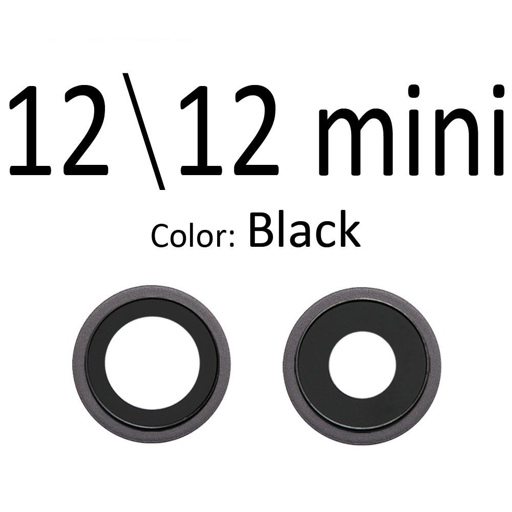 Phía Sau Nắp Camera Giá Đỡ Ống Kính Kẹp Vòng Khung Tương Thích Cho IP 12 mini 12 Pro Max Thay Thế Các Bộ Phận