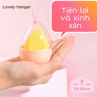 Hộp đựng mút trang điểm treo blender case hanger