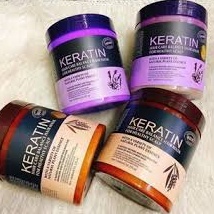 Kem Ủ Tóc KERATIN COLLAGEN 1000ML LAVENDER BRAZIL NUT - Ủ Hấp Tóc Cung Cấp Dưỡng Chất KERATIN