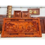 Tranh gỗ hương thuận buồm xuôi gió rộng 197 cm . Tranh treo tường trang trí phong thuỷ gia đình, công ty , cửa hàng — ảnh 6