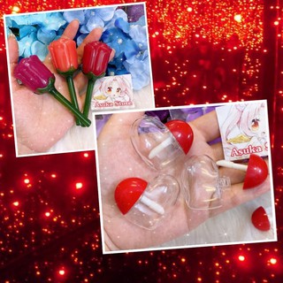Vỏ Son Kem Hoa Hồng_ Nắp Hồng_