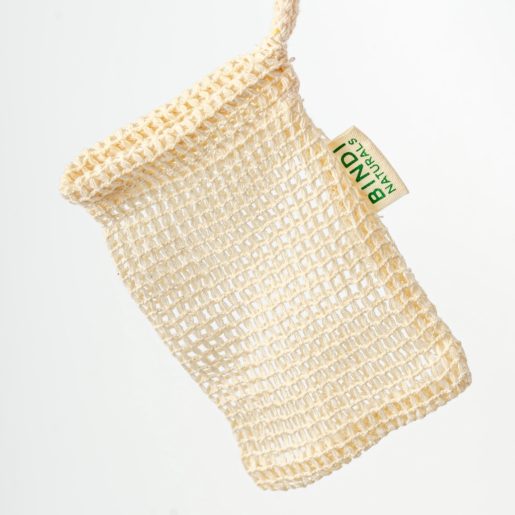 Ảnh Túi Đựng Xà Phòng Tạo Bọt 100% Cotton Tự Nhiên - Sạch, Bền, Thân Thiện Môi Trường 2