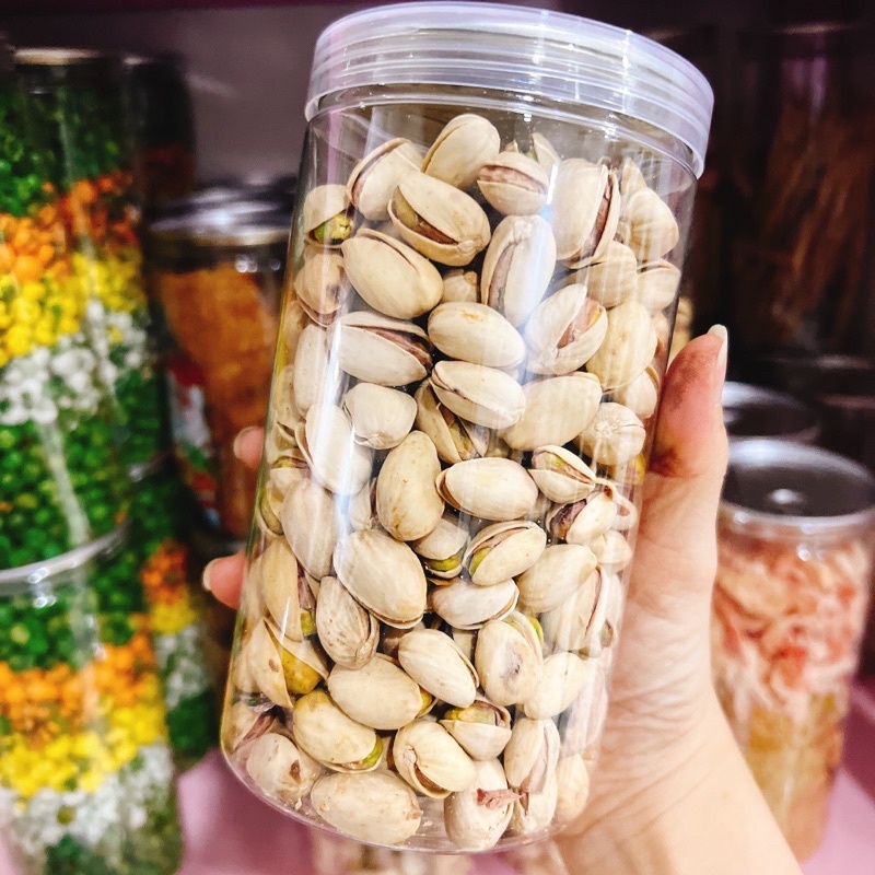 HẠT DẺ CƯỜI MỸ KHÔNG TẨY TRẮNG -1lon pet 400gr