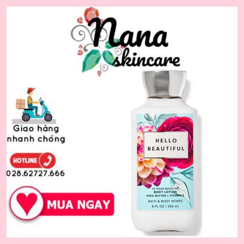 Sữa Dưỡng Thể Toàn Thân Bath And Body Works Hello Beautiful Body