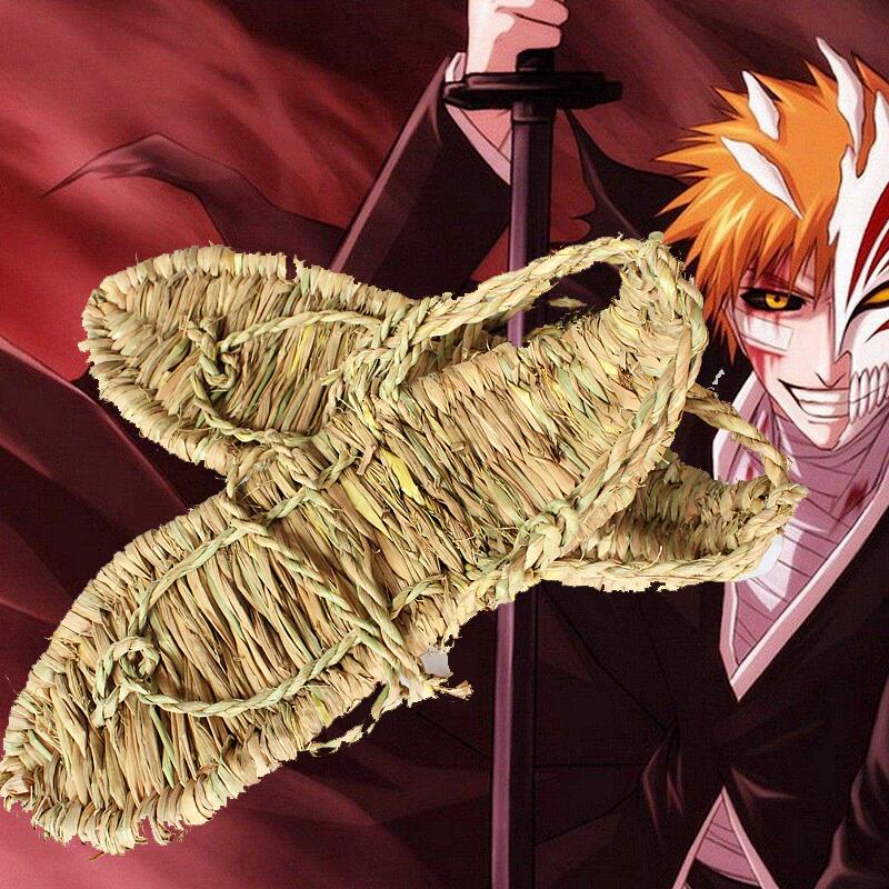 Giày Vớ Rơm Thủ Công Hóa Trang Anime BLEACH Kurosaki ichigo / Kuchiki Rukia