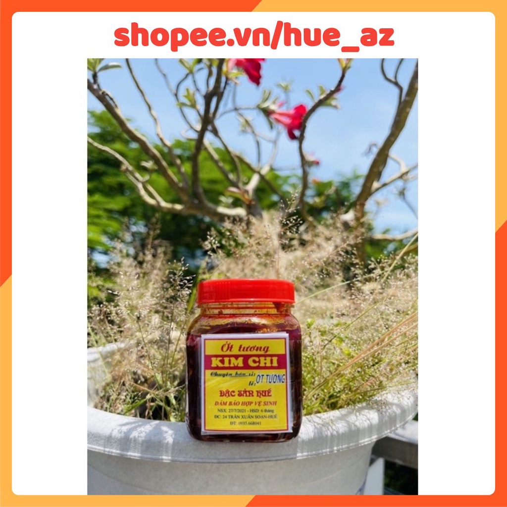 Ớt tương Kim Chi hũ 200g - dùng với nước mắm, nước tương, kho cá thịt, bánh tráng trộn, kim chi