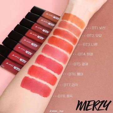 Son Kem Siêu Lì, Lên Màu Siêu Chuẩn, Mịn Mượt Merzy Blur Fit Tint 6g 💄