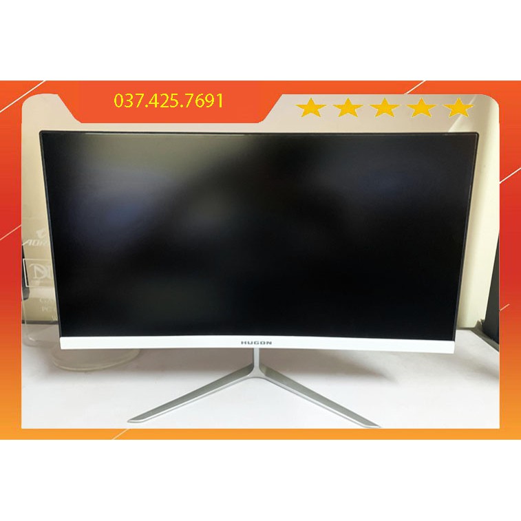 Màn Hình Máy Tính 24inch 75Hz Cong Full Viền New Siêu rẻ HUGON Q24 ...