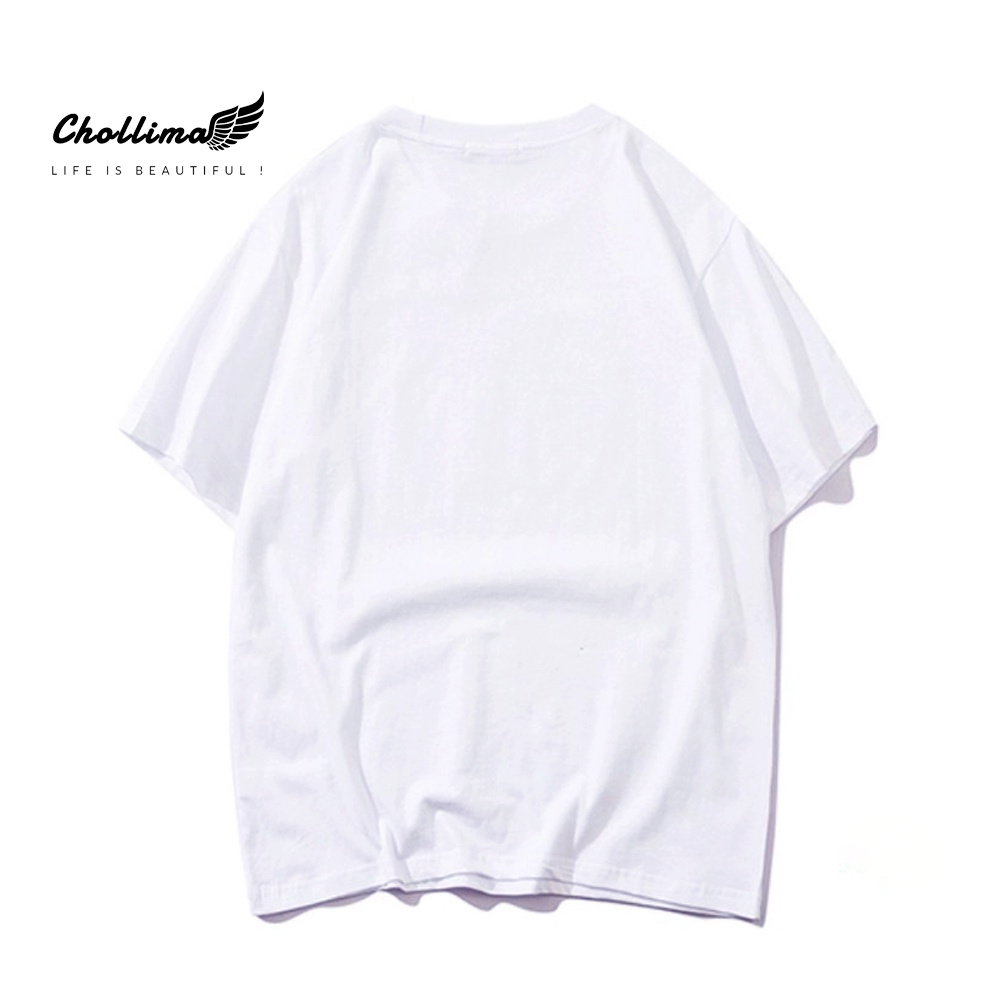 Ảnh Áo thun unisex tay lỡ Chollima form rộng in chữ SWEET GIRL AT007 chất vãi cotton co giãn 2 chiều mát 3