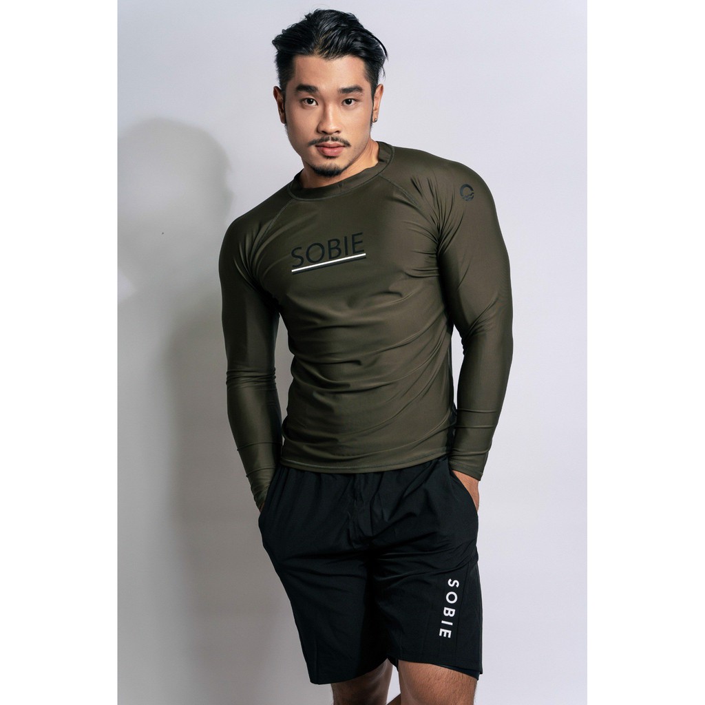 Ảnh Quần Đi Biển Nam 2 lớp Sobie Black 4