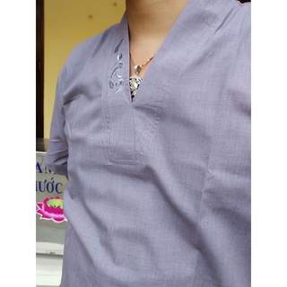 Đồ Lam Đi Chùa # Tim Tâm # Nam Nữ# Cổ V # Đồ Bộ Nam Nữ # Quần Áo