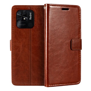Ốp Dạng Lật Bằng Da PU Dành Cho Xiaomi Redmi 10C 10A