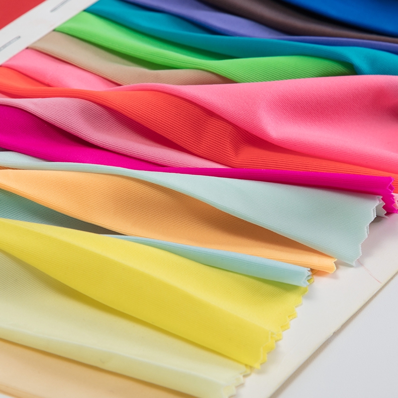 Đàn Hồi Cao Nylon Spandex Mờ Bơi Vải 1 Mét Nhanh Khô Thoáng Khí Tắm Phù Hợp Với Chất Liệu DIY Đi Biển Vải TJ1594