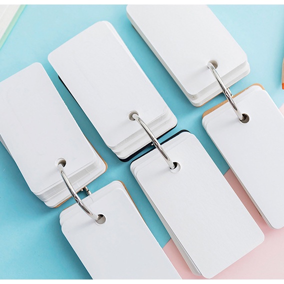 Bộ Thẻ Flashcard Học Từ Vựng Tiếng Anh, Sổ Tay Ghi Chú, Notepad - Kèm Khoen Bìa - BEYOU | BigBuy360 - bigbuy360.vn