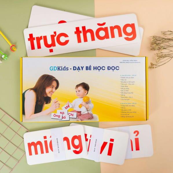 Ảnh Flashcard - Dạy Trẻ Học Đọc Glenn Doman - Bộ 100 thẻ học thông minh phát triển ngôn ngữ cho trẻ từ 0-6 tuổi 3
