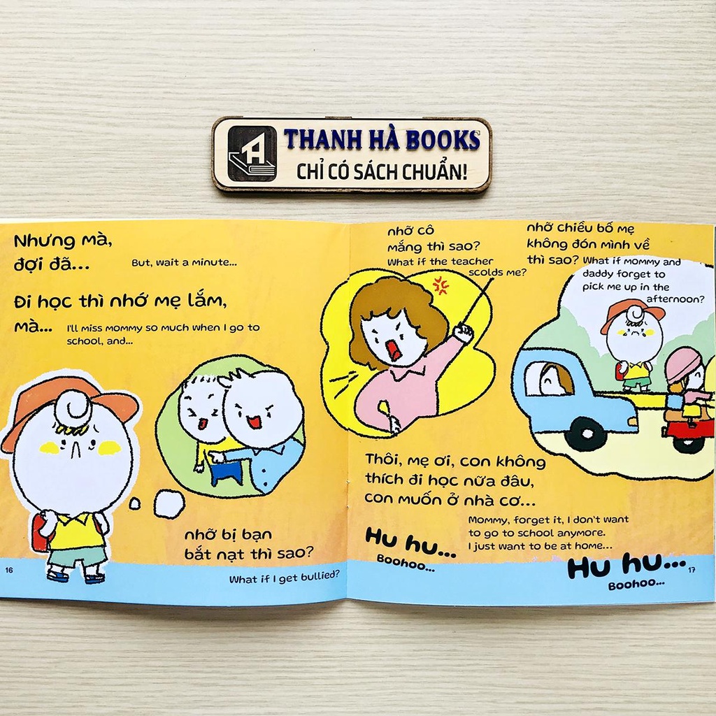 Ảnh Sách - Ehon Kĩ Năng Sống - Miu Miu Tự Lập - Phần 2 - Song ngữ Việt-Anh (Dành cho bé từ 1-6 tuổi) (Lẻ tùy chọn) 3