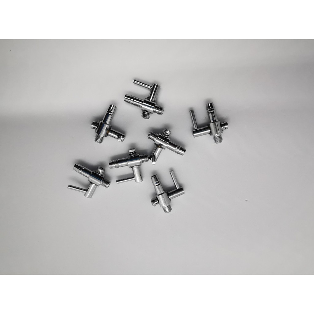 Van oxy inox loại có ren gắn dây xủi oxy hồ cá cảnh, tép cảnh | Shopee ...