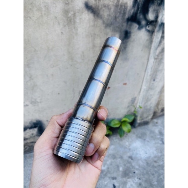 Khúc adapter nối cổ 2 khúc gắn lon pô zin mọi loại xe | Shopee Việt Nam