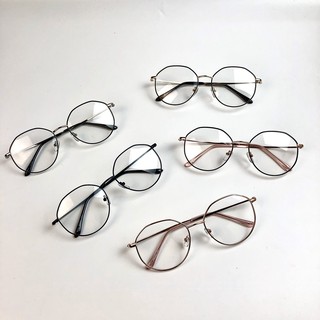 [Xả Kho Cắt Lỗ] Kính Thời Trang Gọng Kim Loại Kiểu Dáng Ưa Nhìn Phù Hợp Cho Cả Nam Và Nữ Ms:9741