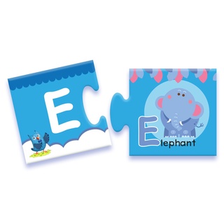 Sách - Xếp hình ghép nối Thông minh - Chủ đề: Alphabet (Bảng chữ cái)