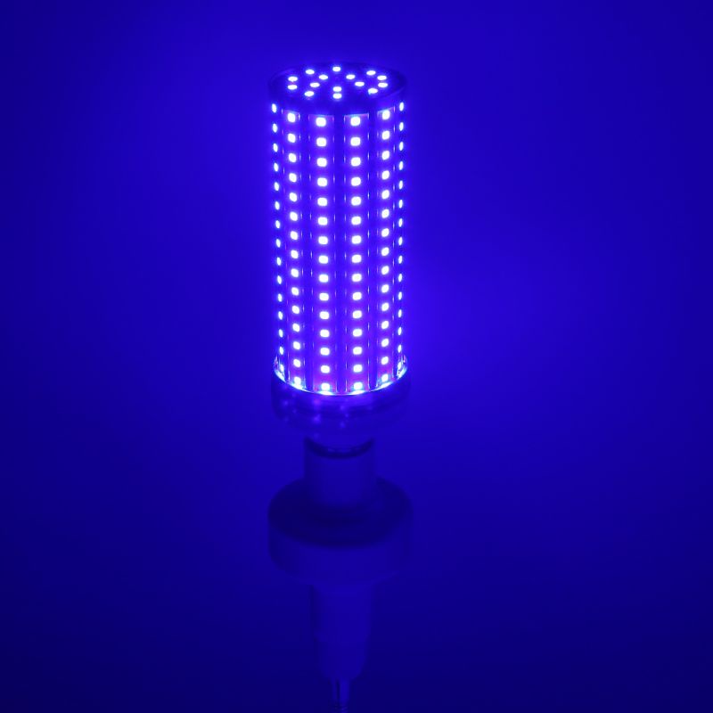 60W UV Germicidal Lamp LED UVC Bulb E26 Disinfection Light Timing Remote Control