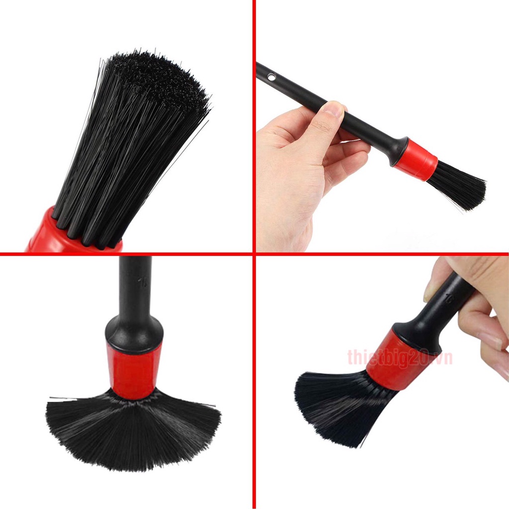 Cọ rửa xe chi tiết, cọ chi tiết, cọ bút rửa xe cán đen 1 Cây | Shopee ...