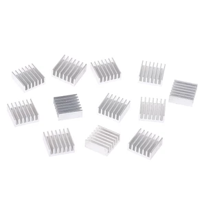 Bộ 12 miếng tản nhiệt bằng nhôm 14x14x6mm