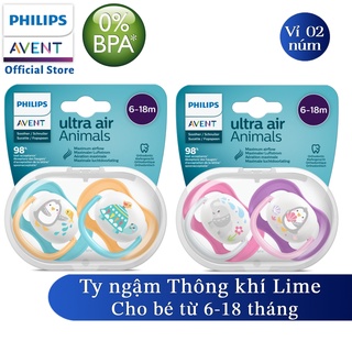 Philips Avent Ciuccio ultra air SCF080/08 6 - 18 Mesi