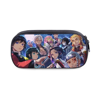 GC9 Demon Slayer Anime Văn Phòng Phẩm Hộp Đựng Bút Chống Thấm Nước Túi Tanjirou Nezuko Zenitsu Inosuke Quà Tặng Cho Trẻ Em CG