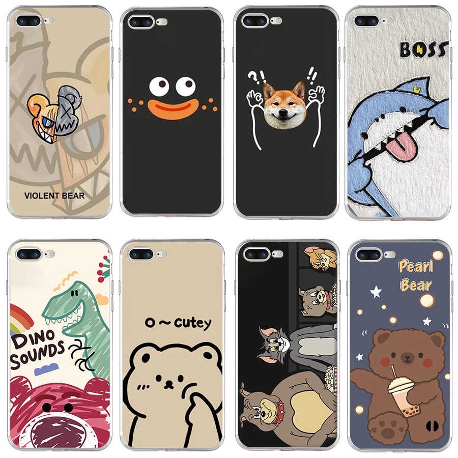 Ốp Lưng Mềm Bảo Vệ Cao Cấp Cho for  iphonee 7 plus 8 plus