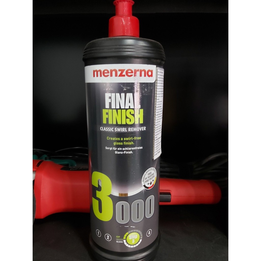 HỢP CHẤT ĐÁNH BÓNG Ô TÔ MENZERNA 3000 Final Finish 3000 | Shopee Việt Nam