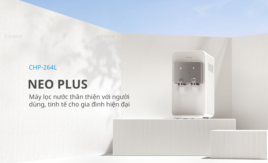 Máy lọc nước Coway Neo Plus CHP-264L thiết kế