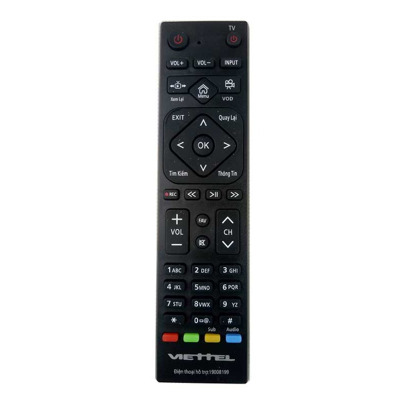 Điều Khiển Remote Tivi Viettel internet Chính Hãng | Shopee Việt Nam