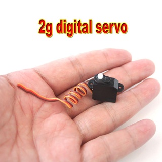 CLEARLINE 2g Sản phẩm động cơ servo Mô hình ô tô Robot điều khiển từ xa servo chuyến bay trong nhà