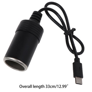 Tẩu Sạc Chuyển Đổi UTAKEE USB C Sang 12V Cho Xe Hơi
