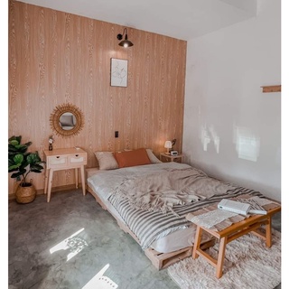 [FREESHIP TPHCM] Giường Pallet Gỗ Decor Phòng Ngủ Chân Cao Giá Rẻ Gấp Gọn Kích Thước Đa Dạng