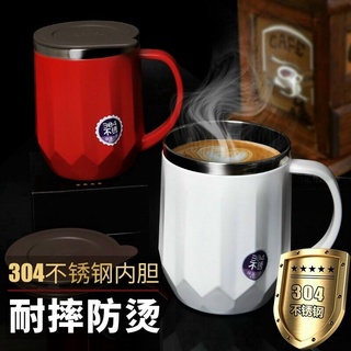 Cốc Giữ Nhiệt Lõi Inox 304 Vỏ Nhựa Có Nắp Đậy
