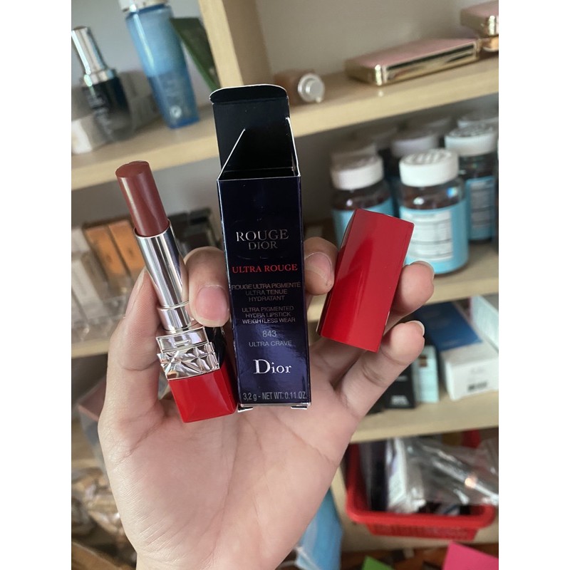 Son Dior 843 Ultra Crave Ultra Rouge V