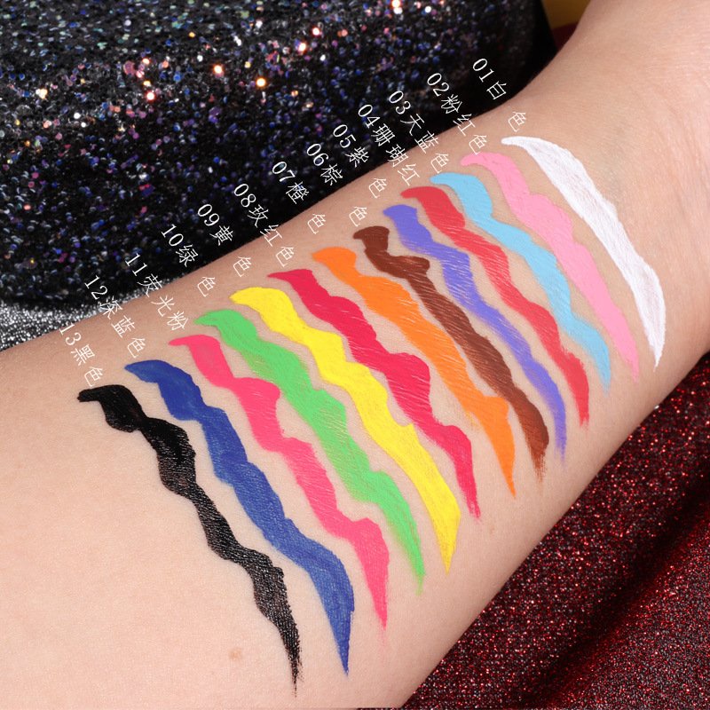 Kẻ Mắt Màu Neon Làm Chủ Đêm Tiệc CmaaDu Neon Eyeliner