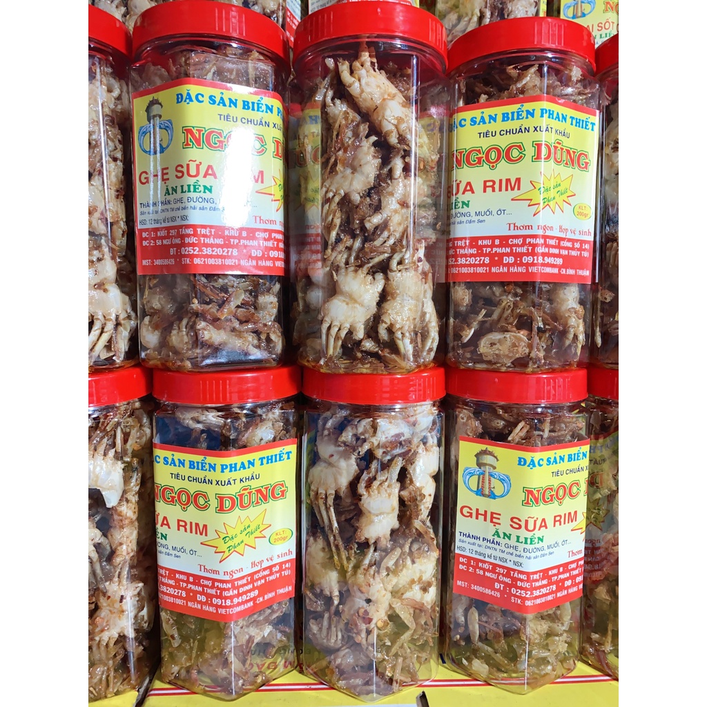 Ghẹ Sữa Rim ( ăn liền ) là món ăn ngon của Shop Đặc Sản Biển Phan Thiết ...