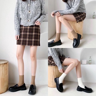 Tất vớ nữ len gân siêu mềm thoáng khí phong cách Nhật Hàn mẫu mới dành cho giới trẻ HANASO TD034