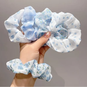 Dây Buộc Tóc Cỡ Lớn Phong Cách Hàn Quốc Thời Trang Mùa Hè
