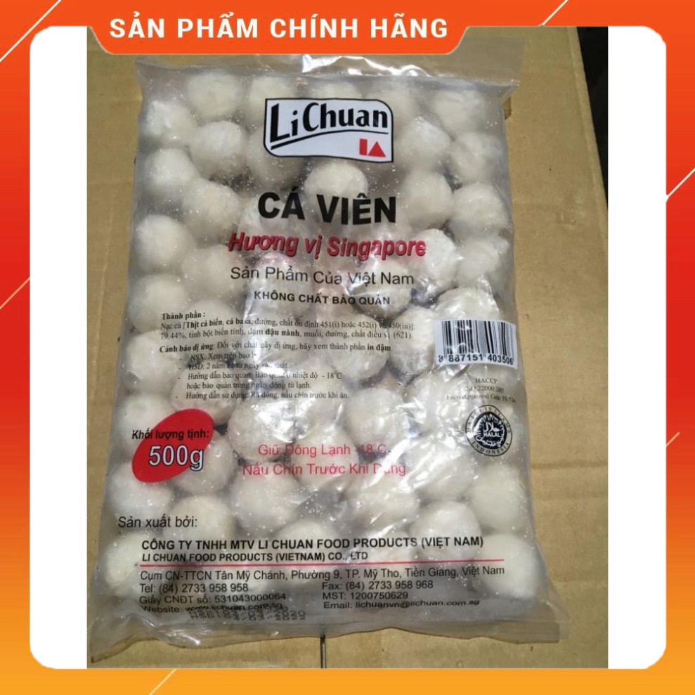 Cá viên Lichuan 500g [chỉ giao tại tpHCM] _ THỰC PHẨM NƯƠNG FOOD ...