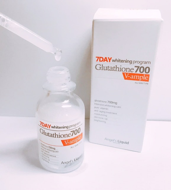 Serum Dưỡng Trắng 7Day whitening program glutathione 700 V-ample