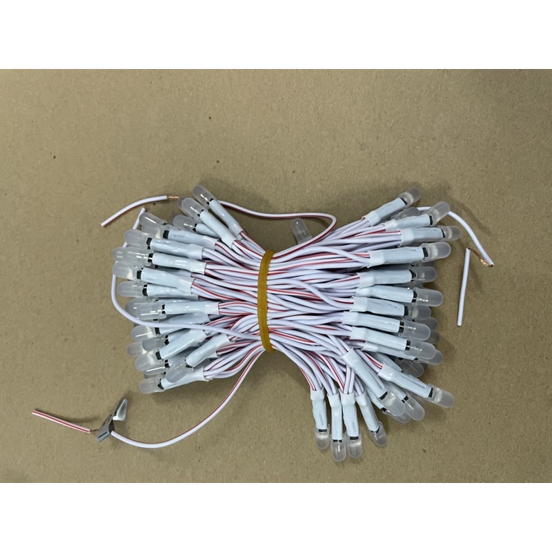 Led Ruồi Liền Dây 5MM Điện 5V/12V - Dây 100 Con | Shopee Việt Nam