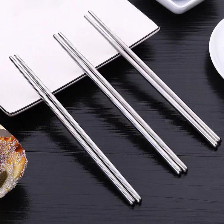 Bộ đũa ăn bằng thép không gỉ phong cách Trung Hoa tinh tế chất lượng cao