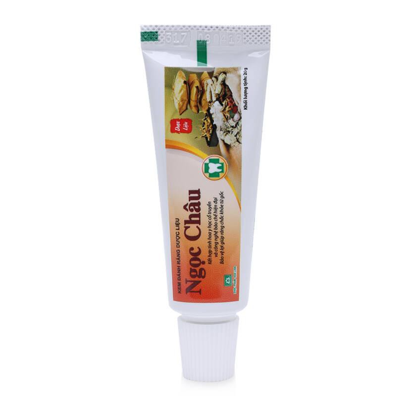 Ảnh Kem đánh răng dược liệu Ngọc Châu truyền thống tuýp 20grm - NC1-05 2