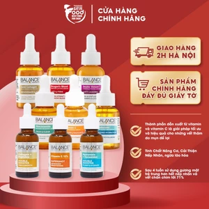 Tinh Chất Dưỡng Trắng Da, Mờ Thâm, Dưỡng Ẩm Balance Active Formula Serum 30ml (Vitamin C, Niacinamide, Hyaluronic)