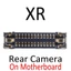 2 Chiếc Phía Sau Camera Sau FPC Kết Nối Tương Thích Cho IP X XR XS Max Trên Bo Mạch Chủ Cáp Mềm Thay Thế Các Bộ Phận
