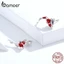 Bamoer Bông Tai bạc 925 Hình Cá koi Độc Đáo Thời Trang Cho Nữ sce812